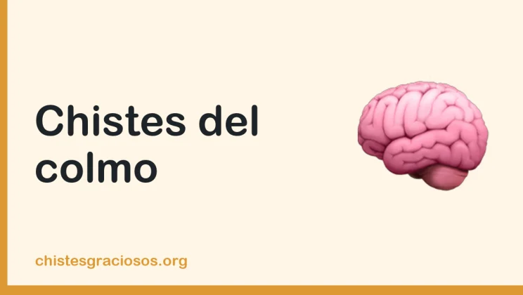 Juegos de palabras y chistes del colmo