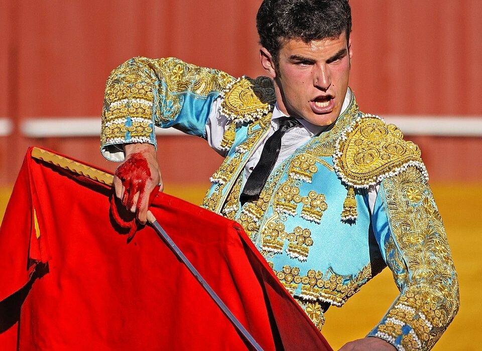 Spanish bullfighting matador