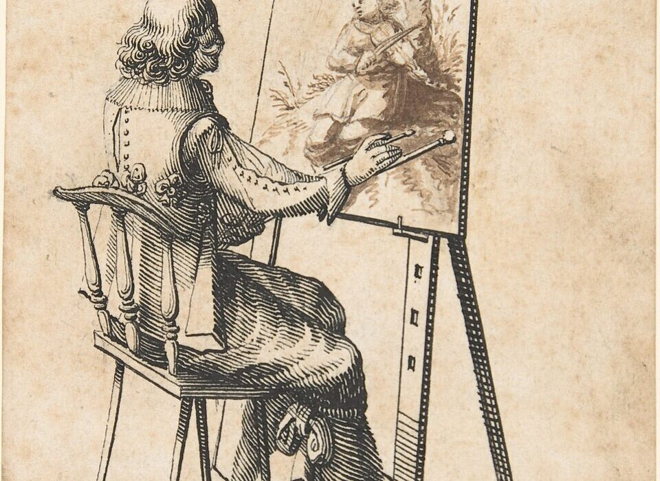 painter easel artist